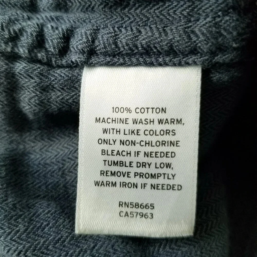 Nordstrom Men's Shop Size XL Trim Fit Classic Plaid Farm Shirt Grunge Western